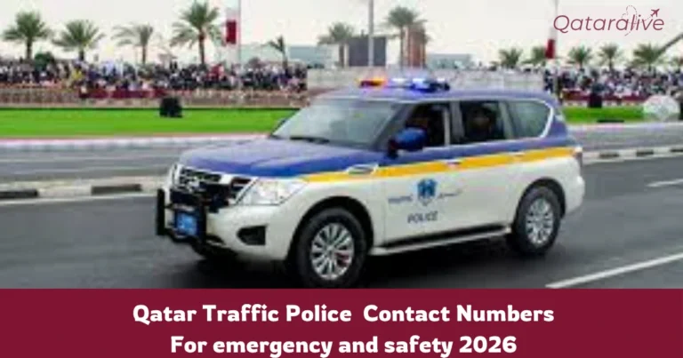Qatar Traffic Police contact Numbers: For Emergency & Safety 2026 9 Qatar traffic police 2026