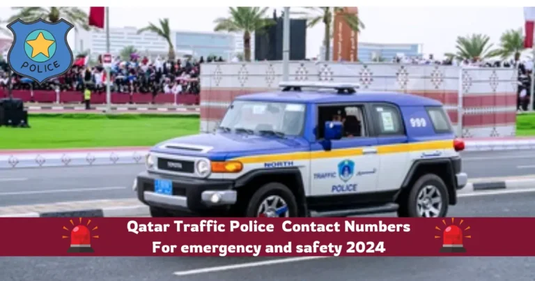 Qatar Traffic Police contact Numbers: For Emergency & Safety 2025 12 Qatar traffic police contact No