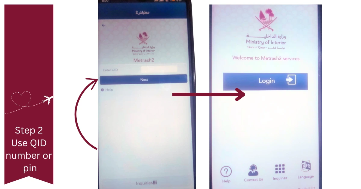 Istimara Renewal Qatar Updated Process: Compact guide 2025 5 Step 2 Use QID number or pin to log in. QatarAlive