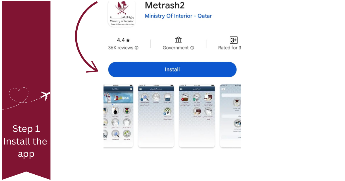 Install the Metrash2 app