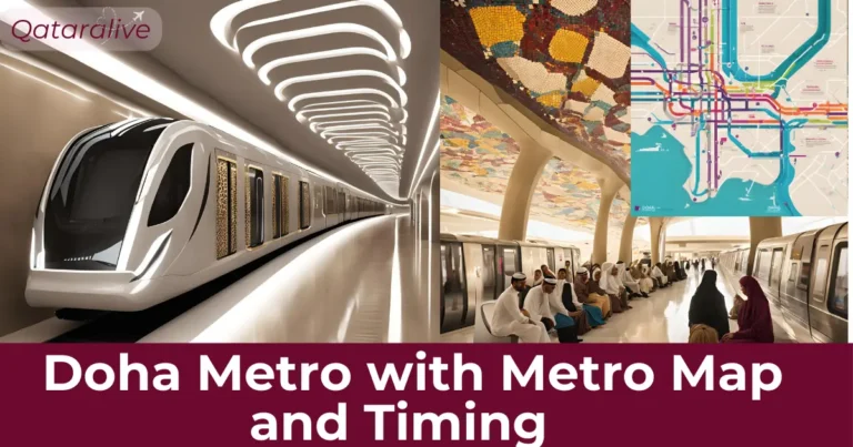 Doha Metro Map full guide to Time, Location, Tickets 2025 10 Doha Metro with Metro Map and Timing