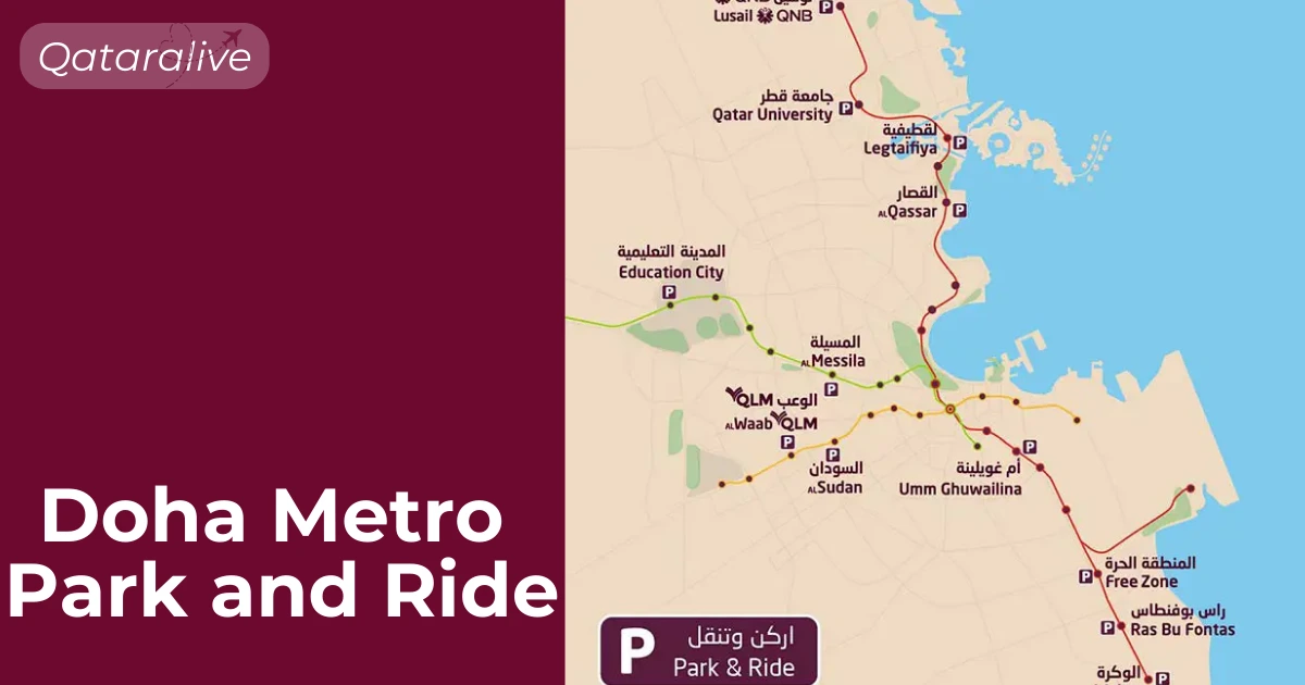 Doha metro Park and Ride