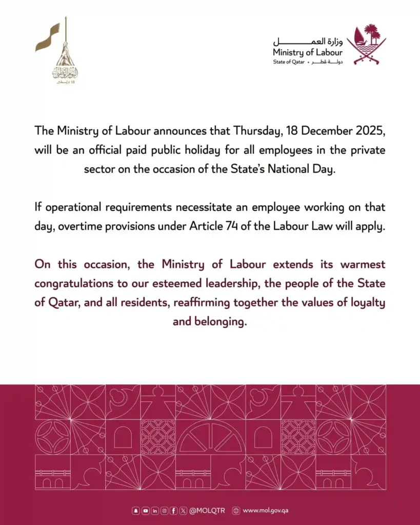 QND holiday overtime MOLQND holiday overtime MOL