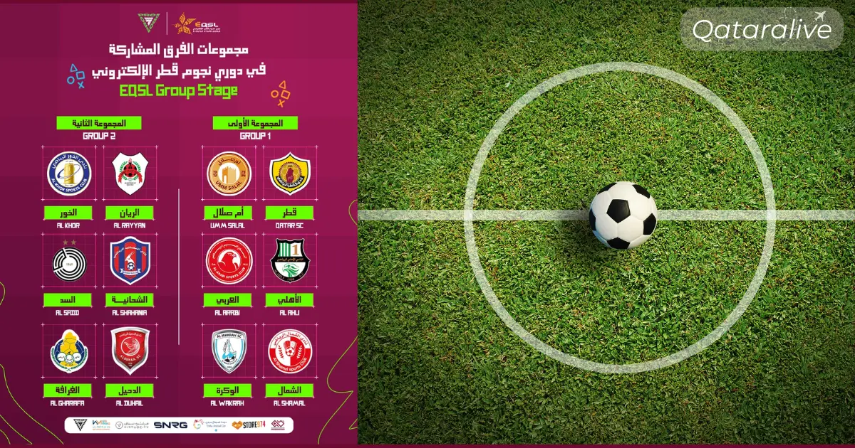 Electronic Qatar Stars League: A New Digital Era for Qatar Football 2 Competing Teams in Qatar stars league
