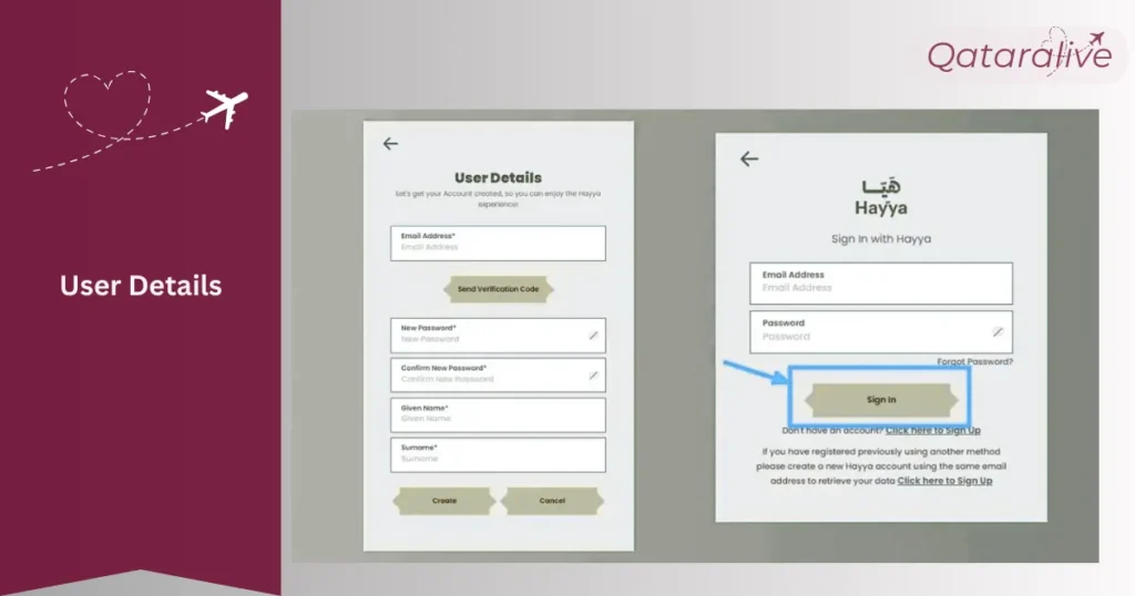 Qatar Tourist Visa Ultimate Guide: Hayya A1 Made Easy 4 Create your account on hayya portal QatarAlive