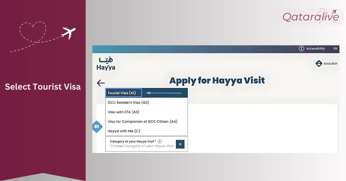 Qatar Tourist Visa Ultimate Guide: Hayya A1 Made Easy 6 Select Tourist Visa
