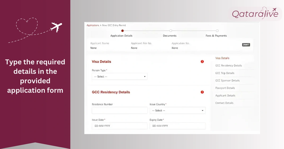Complete the Application Form to apply the UAE VISA - Qataralive