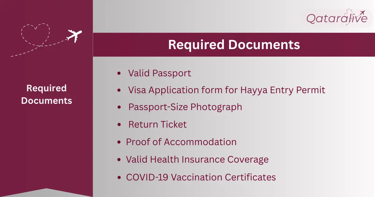 Qatar Tourist Visa Ultimate Guide: Hayya A1 Made Easy 10 Required Documents for a Qatar Tourist Visa Application. QatarAlive