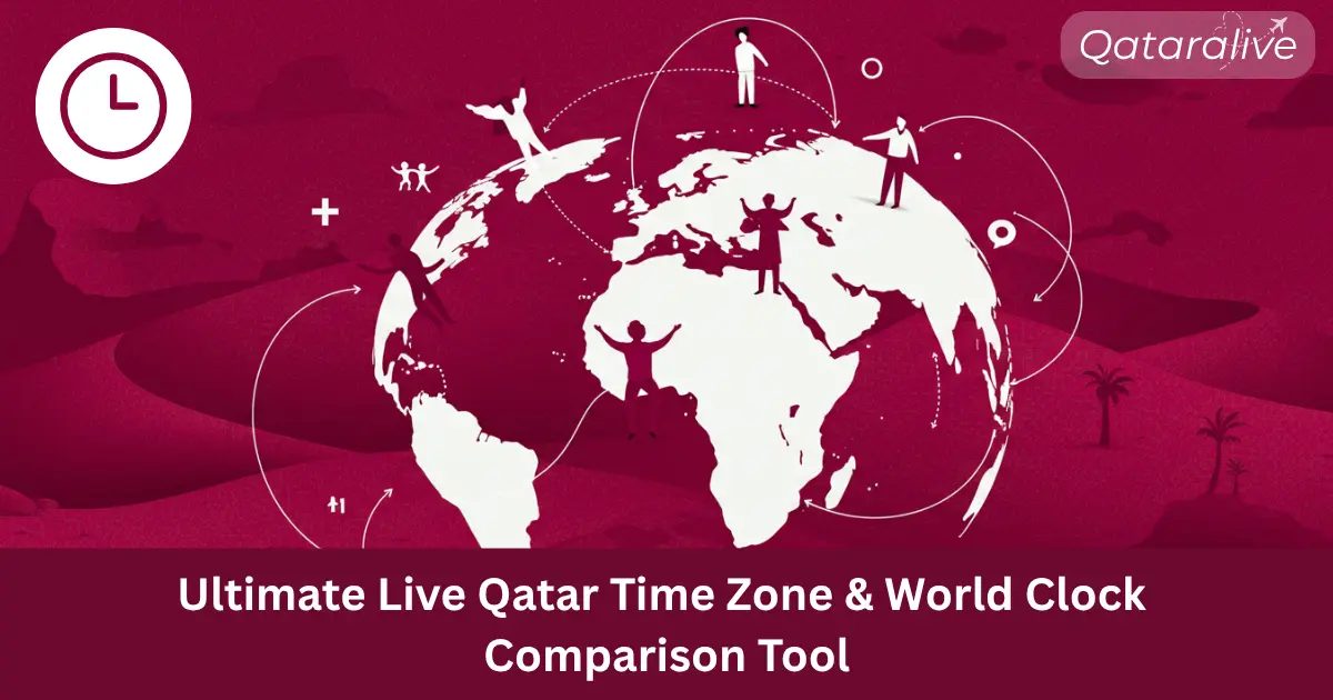 Never Miss a Beat: Ultimate Live Qatar Time Zone & World Clock Comparison Tool 1 Ultimate Live Qatar Time Zone & World Clock Comparison Tool