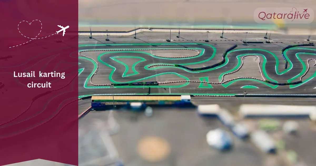 Lusail International Circuit is ready for Go Karting 2025 2 Lusail International circuit Track length