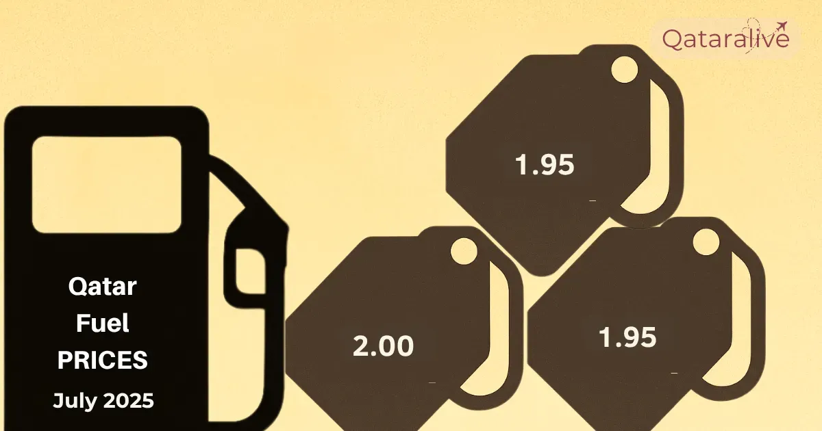 Qatar petrol and diesel prices in July | August 2025 3 Qatar petrol and diesel prices in July 2025. QatarAlive