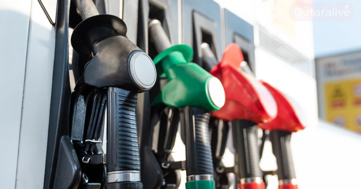Qatar petrol and diesel prices in July | August 2025 4 A picture of petrol pump showing diesel and petrol.