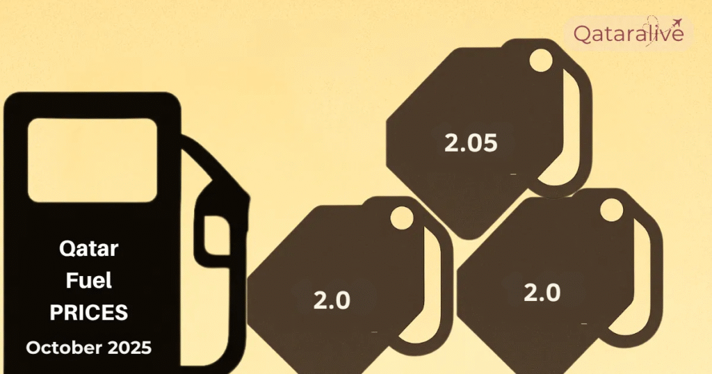 Qatar Super , Premium and Diesel Price Oct 2025