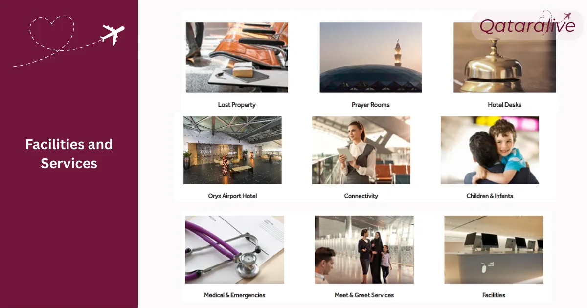 Hamad International Airport (DOH): Complete Transit & Travel Guide 5 Passenger services at Hamad International Airport