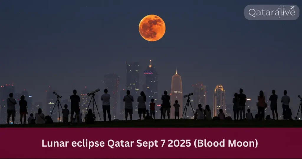 Total Lunar Eclipse Qatar 2025 Time & Places to Watch