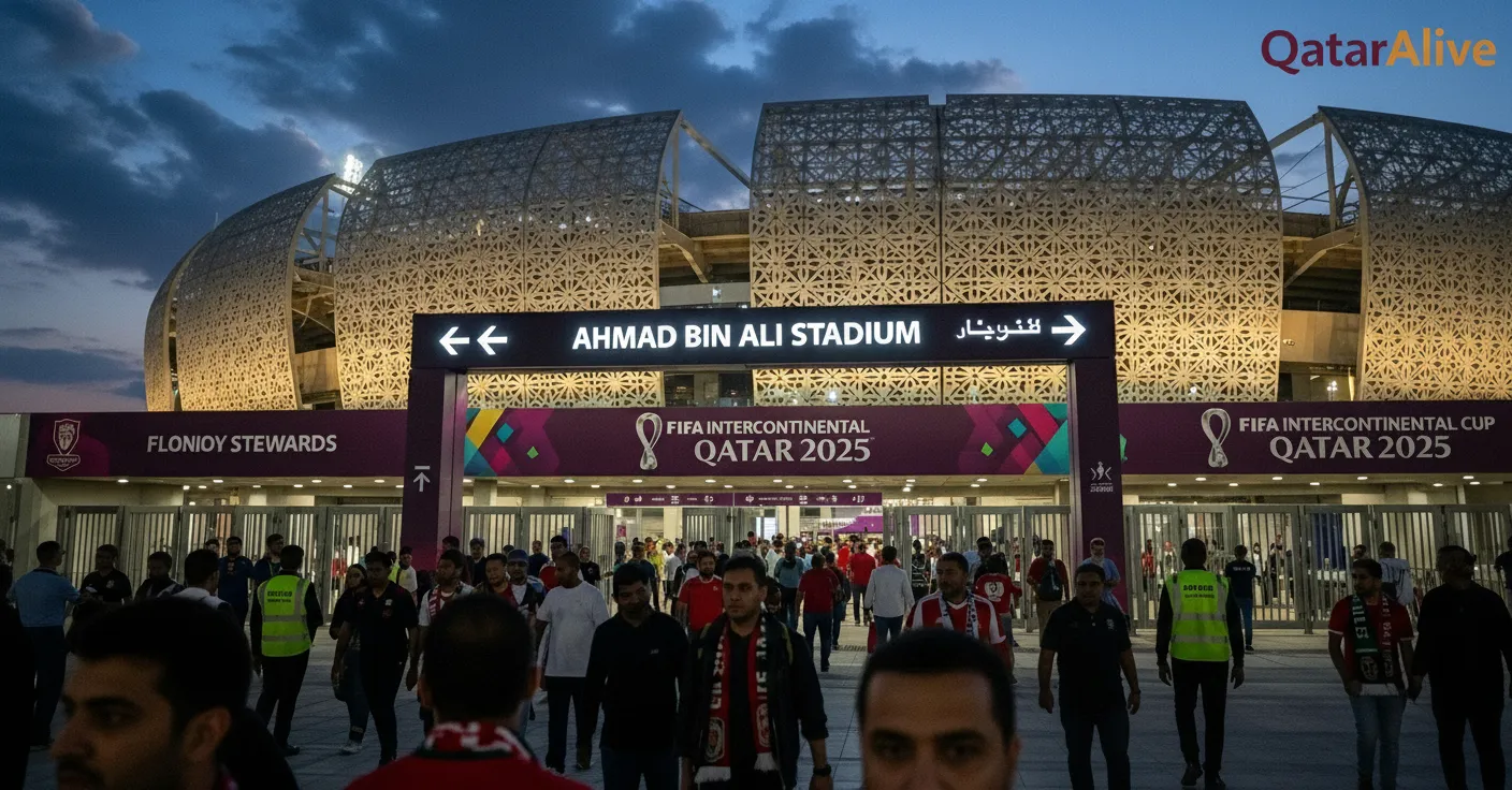Ahmad Bin Ali Stadium hosting FIFA Intercontinental Cup 2025 Qatar matches