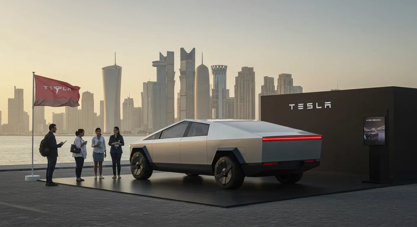 Tesla Cybertruck Launch in Qatar: Begins Selling 1 Tesla CyberTruck Qatar Launch