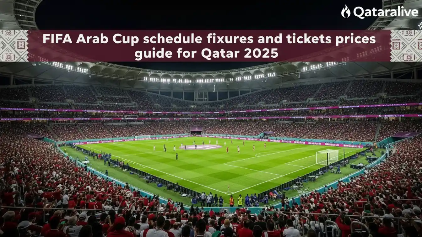 FIFA Arab Cup Full schedule & Tickets Prices Guide 2025 1 FIFA Arab Cup schedule fixtures & Tickets Prices Guide 2025