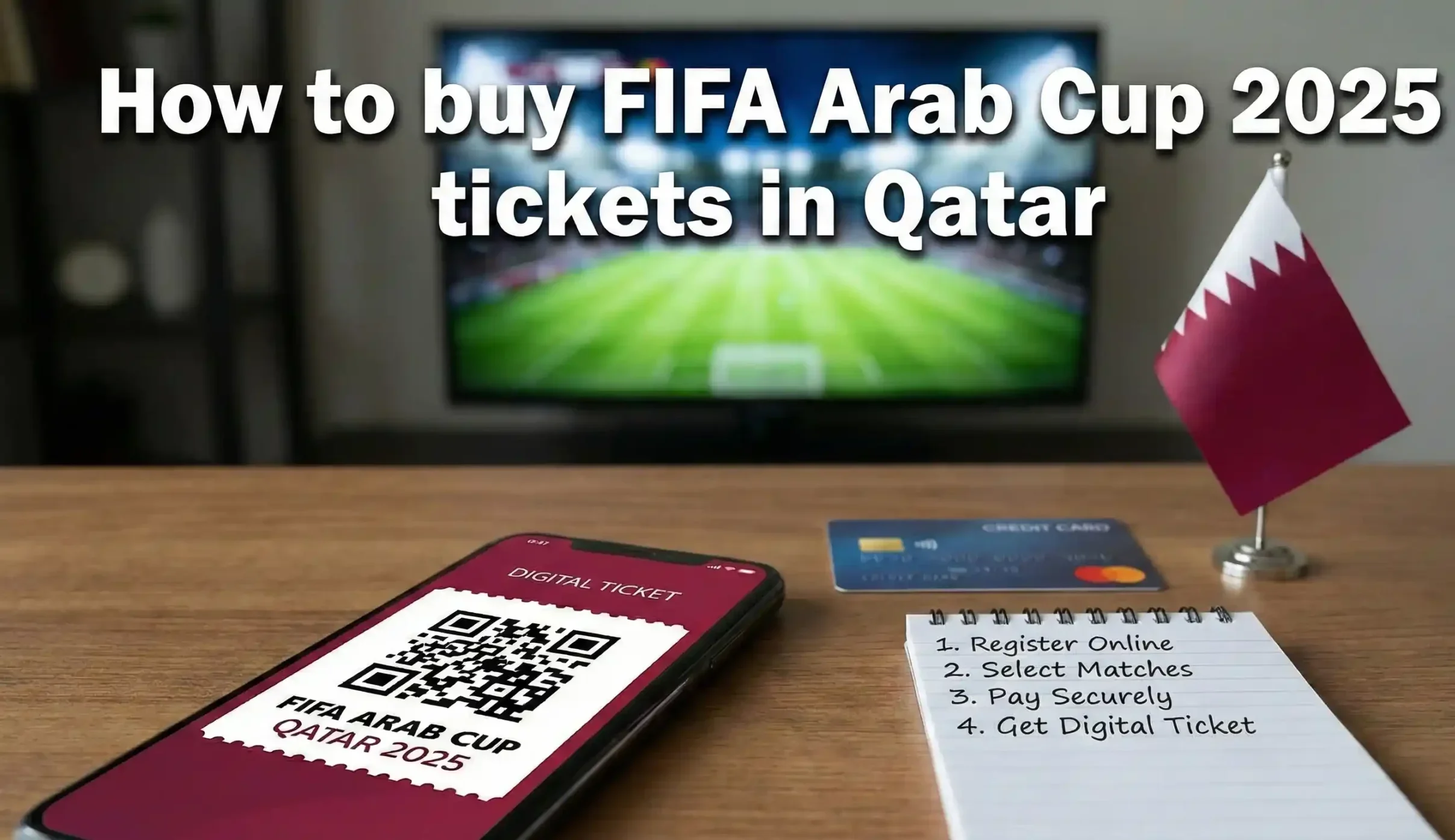 FIFA Arab Cup Full schedule & Tickets Prices Guide 2025 4 How to buy FIFA Arab Cup 2025 Qatar tickets Qataralive