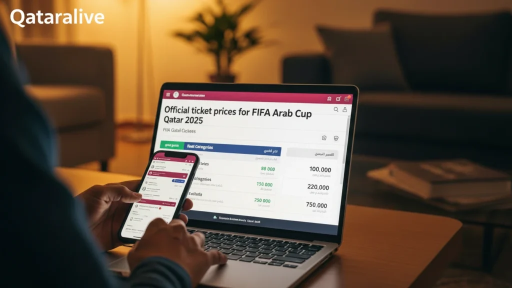 FIFA Arab Cup Full schedule & Tickets Prices Guide 2025 3 Official ticket prices for FIFA Arab Cup Qatar 2025 Qataralive