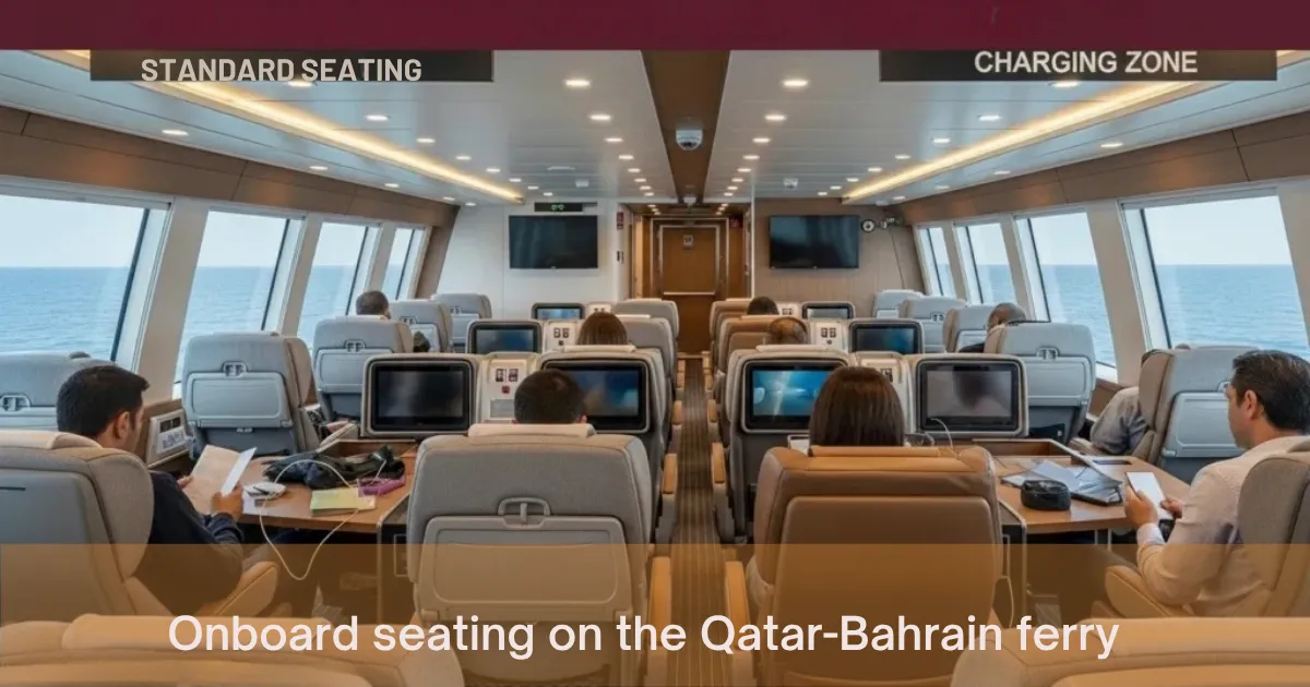 Onboard experience: seating, luggage and services