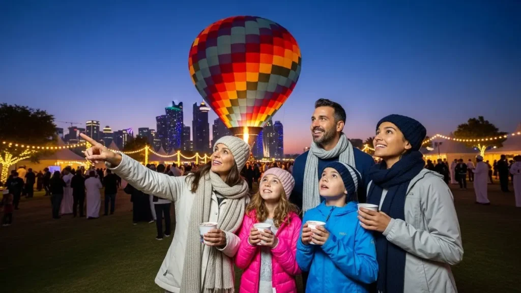 Qatar balloon festival 2025 Dates Time Location | Guide 3 December in Qatar Balloon festival 2025