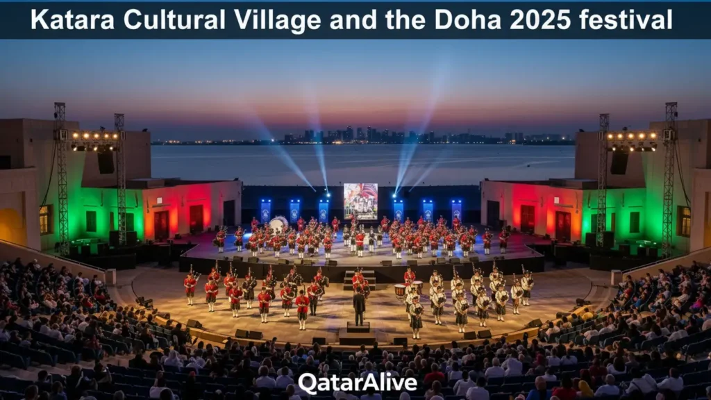 Best Places to Celebrate Qatar National Day (QND) 2025 Guide 4 Katara Cultural Village and the Doha 2025 festivals