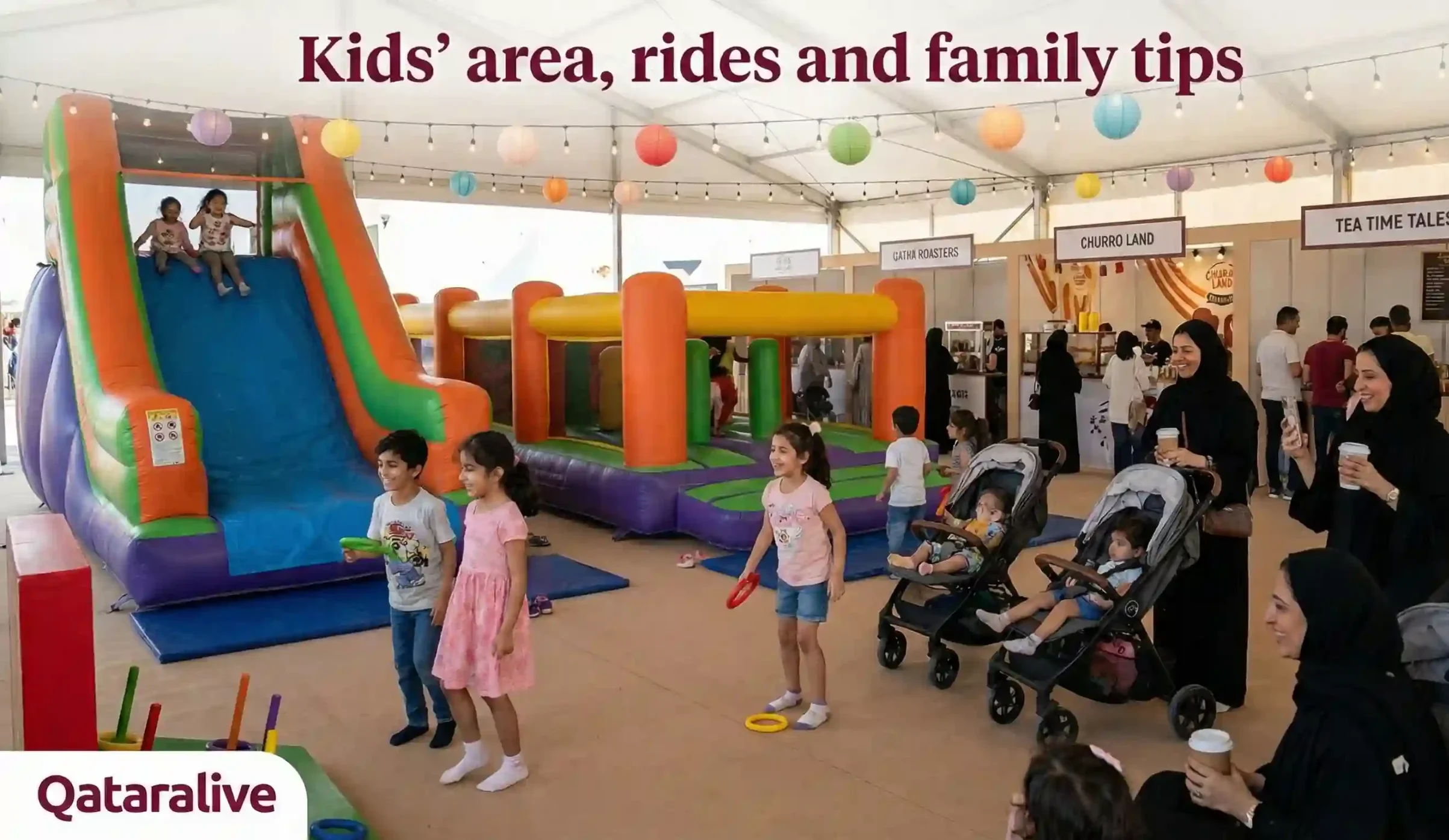 Coffee Tea & Chocolate Festival Qatar | Location Timings Guide 3 Kids area, rides and family tips Coffee, Tea & Chocolate Festival in Qatar