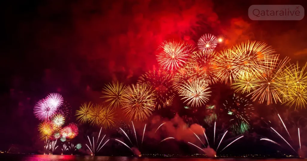 QND Celebrations Evening fireworks and light shows