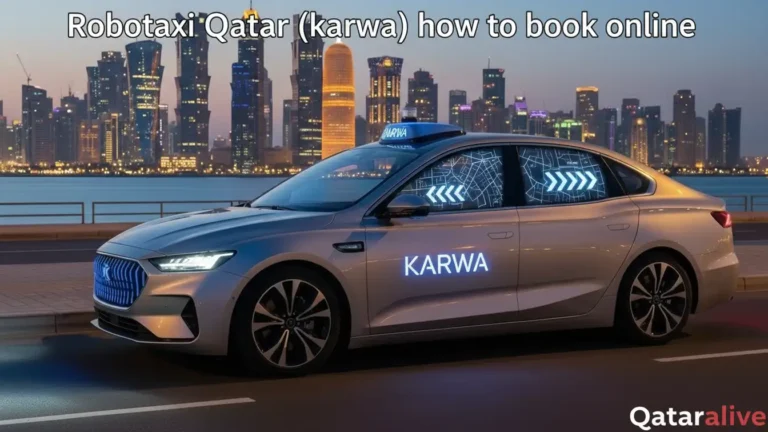 Robotaxi Qatar - How to book online Complete Guide