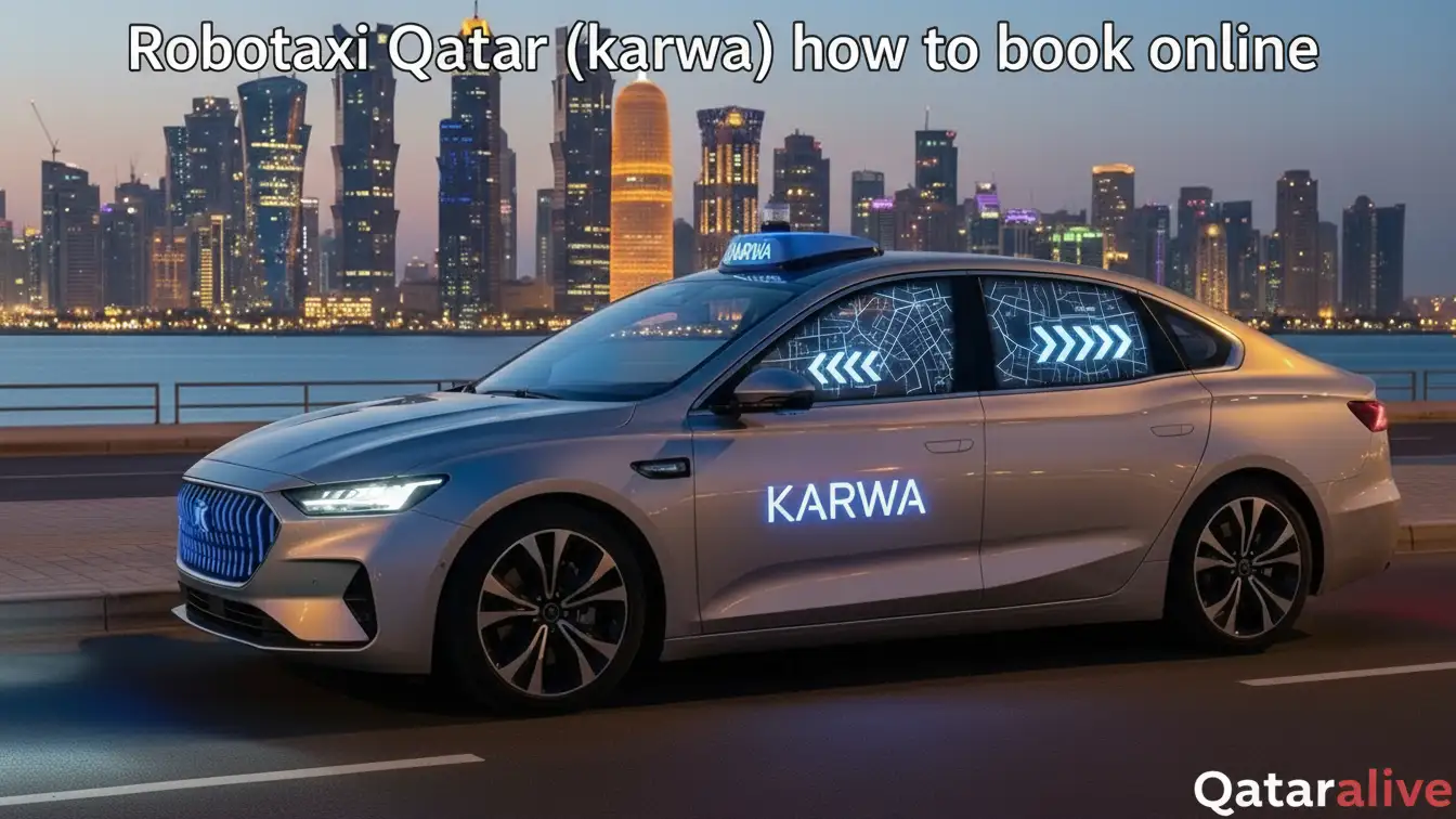 Robotaxi Qatar - How to book online Complete Guide