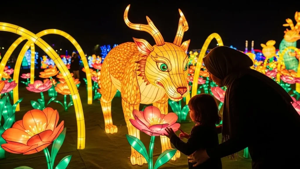 Lantern festival at Al-bidda Park Qatar 2025-2026 Guide 2 What to expect inside the Lantern Festival Qatar 2025