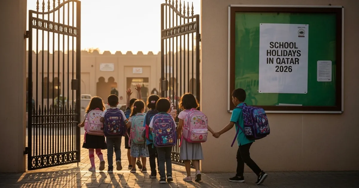 School Holidays in Qatar 2026. Public holidays for 2026