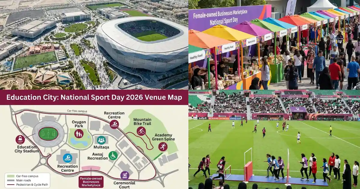 National Sport Day at Education City