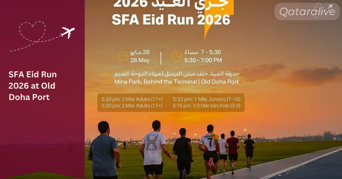 SFA Eid Run 2026 at Old Doha Port