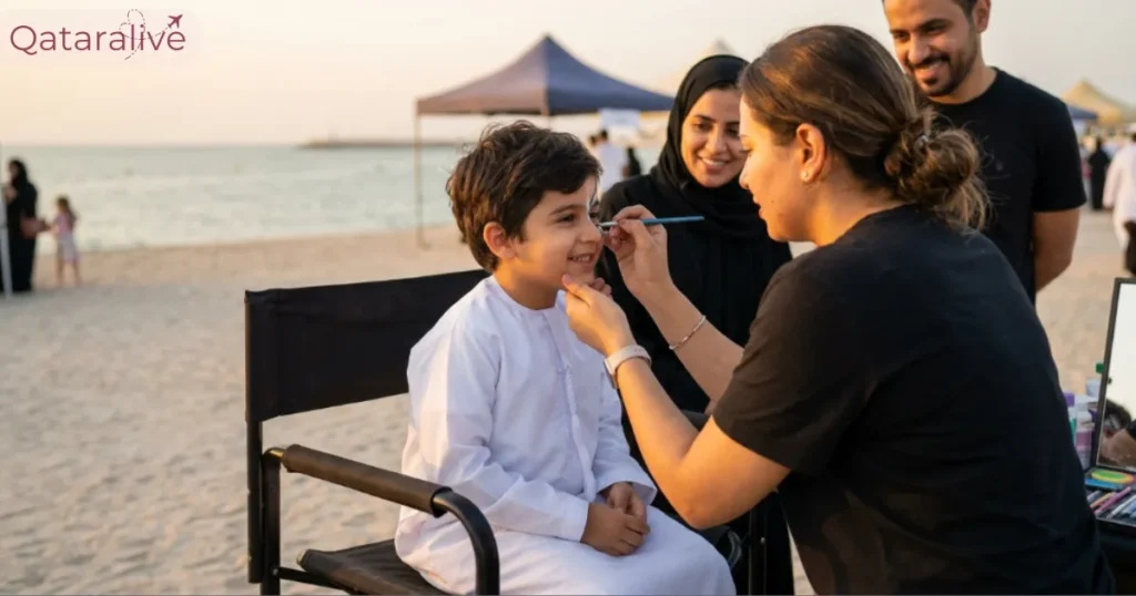 Activity 1_ Face Painting - A Night Under the Stars at 974 Beach
