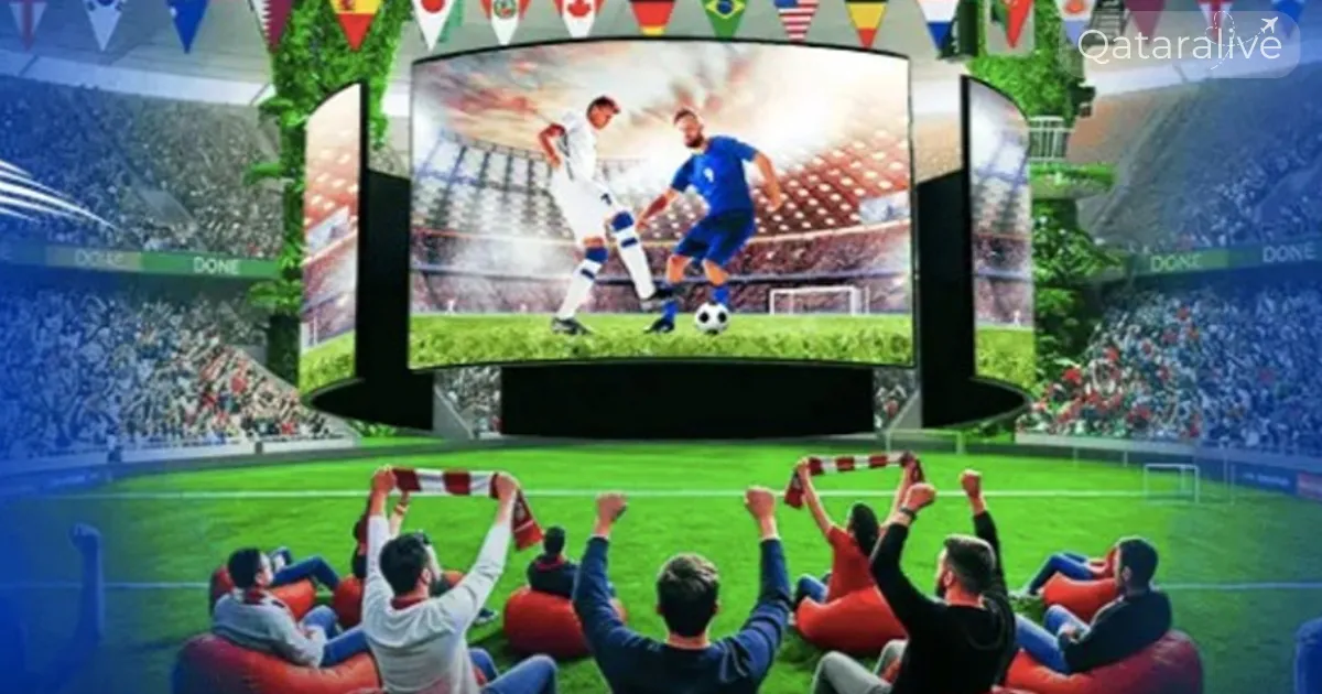 FIFA World Cup 2026 Fan Zones in Qatar: Watch the Live action 3 Mall of Qatar fanzone FIFA World cup 2026