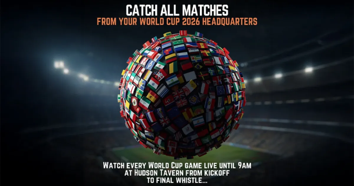 The Hudson Tavern qatar fanzone FIFA World cup 2026