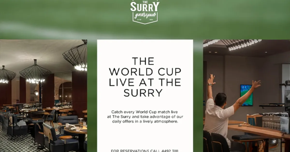 The Surry qatar fanzone FIFA World cup 2026