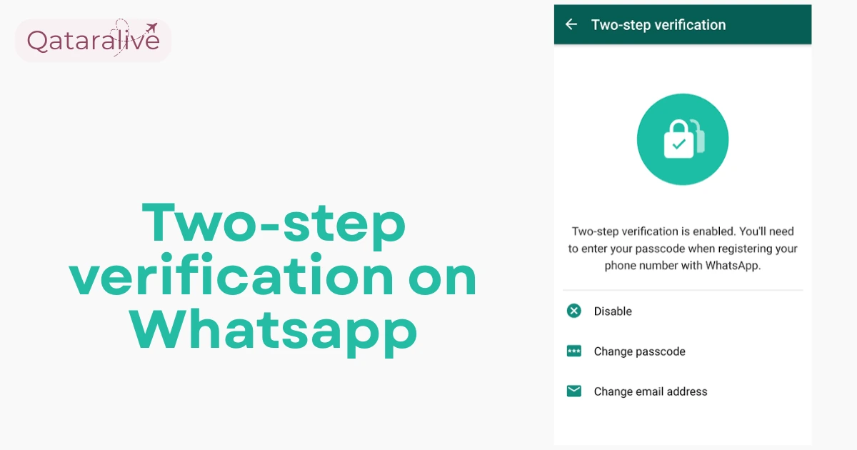 2 Step Verification \authentication on WhatsApp in Qatar